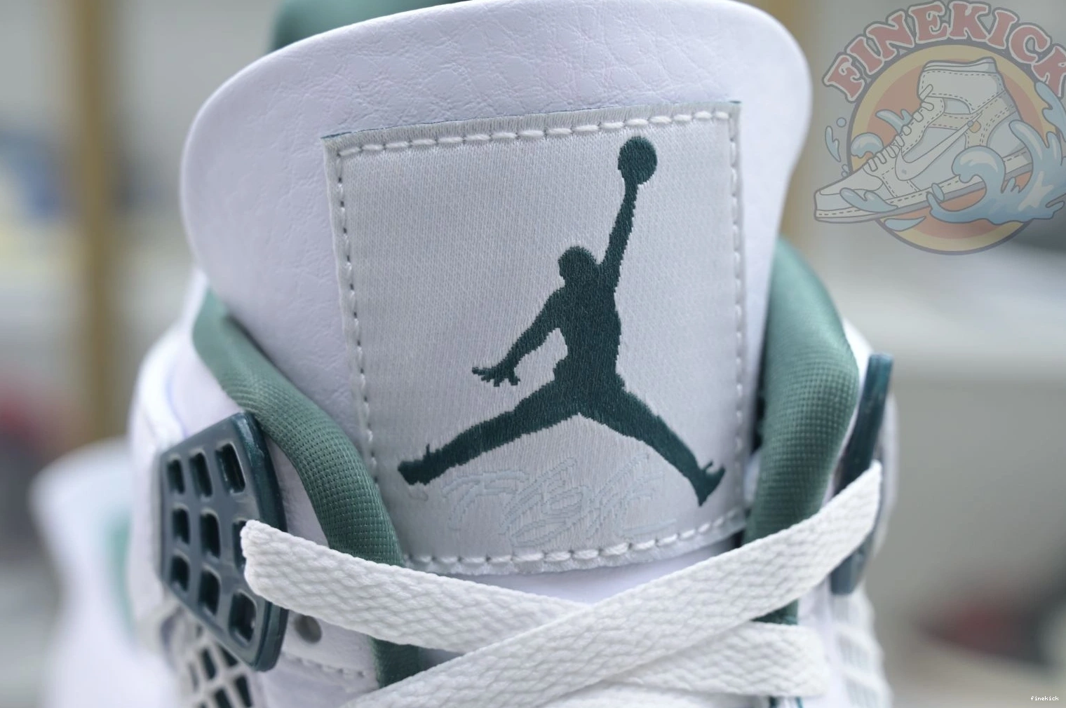 4 Oxidized Air Jordan Green 0807
